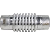 Сильфонный компенсатор DN.ru (сталь SS304) осевой Ду50 Ру16 приварной, без кожуха,ход 60 мм D140-01485