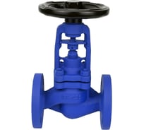 Клапан запорный сильфонный DN.ru 234F Ду65 Ру40 фланцевый, стальной со штурвалом D090-01625