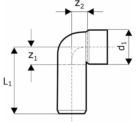 Сифонный отвод Ostendorf 50/40 мм 112940