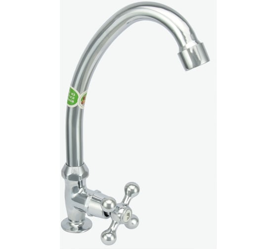 Настольный кран Juguni JGN1140, моно, кран-букса керамический, хром/мах. 0402.661