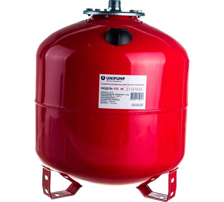 Расширительный бак вертикальный (35 л) Unipump 29968