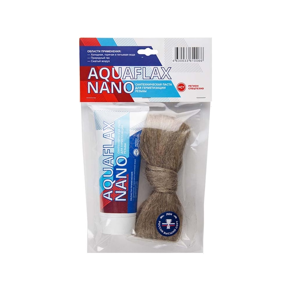Паста для льна, Aquaflax nano 04052, 270 гр. тюбик + 40 гр. лён ...
