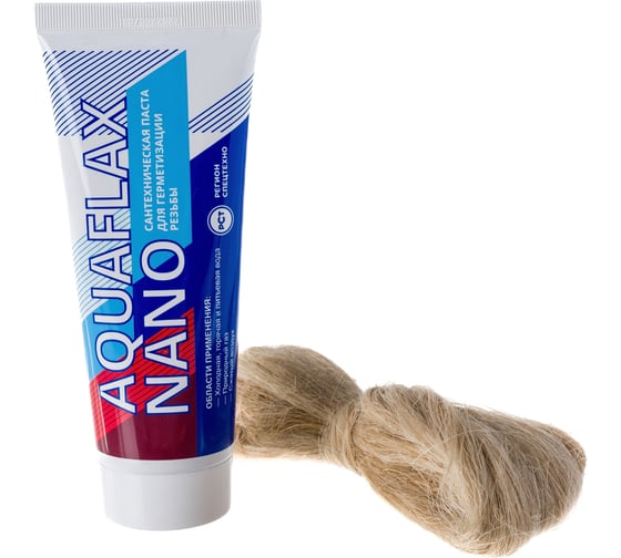 Паста для льна, Aquaflax nano 04055, 270гр тюбик+40гр лен (ЕВРО) 4630009040552