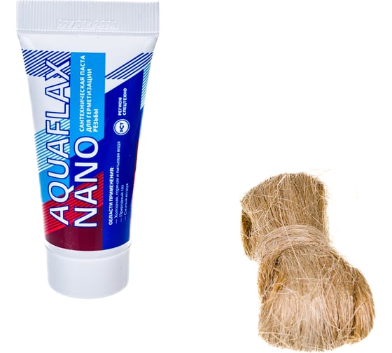 Паста для льна, Aquaflax nano 04053, 30гр тюбик+ 15гр лен (ЕВРО) 4630009040538
