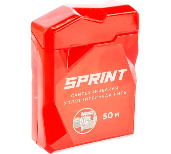 Уплотнительная нить Sprint 50м бокс, блистер 04062 4630009040620