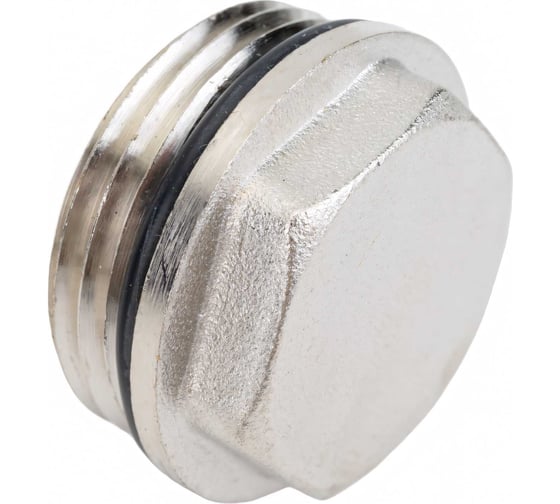 Пробка коллекторная концевая KROMWELL 1" с уплотнителем EU.ST6211050 1_k