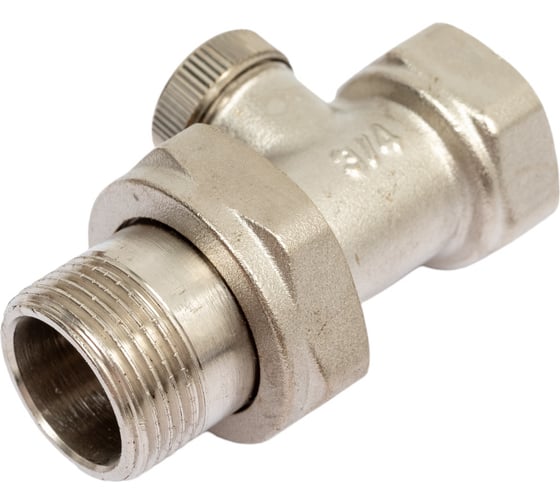 Вентиль KROMWELL запорный прямой 3/4" EU.ST6131040 34_k