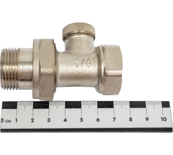 Вентиль KROMWELL запорный прямой 3/4" EU.ST6131040 34_k