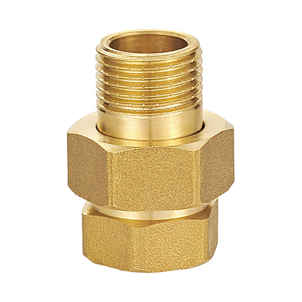 Сгон (американка) DOUBLE-LIN латунный прямой н/в 2" LL6035 (2 ...