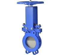 Задвижка шиберная Benarmo Ду250 Ру10 чугунная, NBR, двусторонняя, невыдвижной шпиндель D040-02545