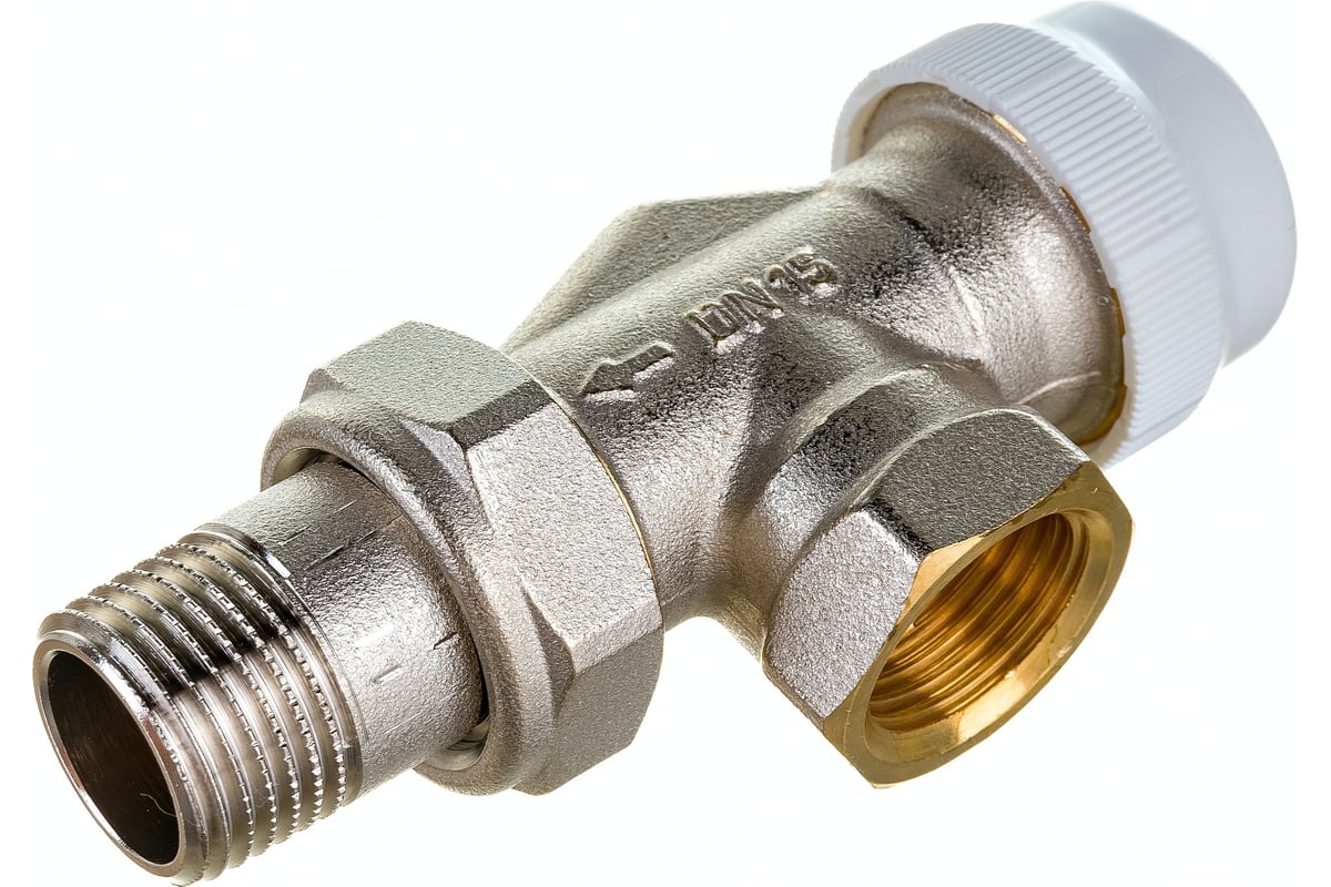 Термостатический клапан для радиатора VALTEC угловой с осевым ...