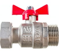 Шаровой кран VALTEC с накидной гайкой, 1 внутренняя-наружная VT.260.N.0606