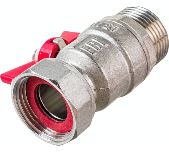 Шаровой кран VALTEC с накидной гайкой, 1 внутренняя-наружная VT.260.N.0606