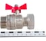Шаровой кран VALTEC с накидной гайкой, 1 внутренняя-наружная VT.260.N.0606 4