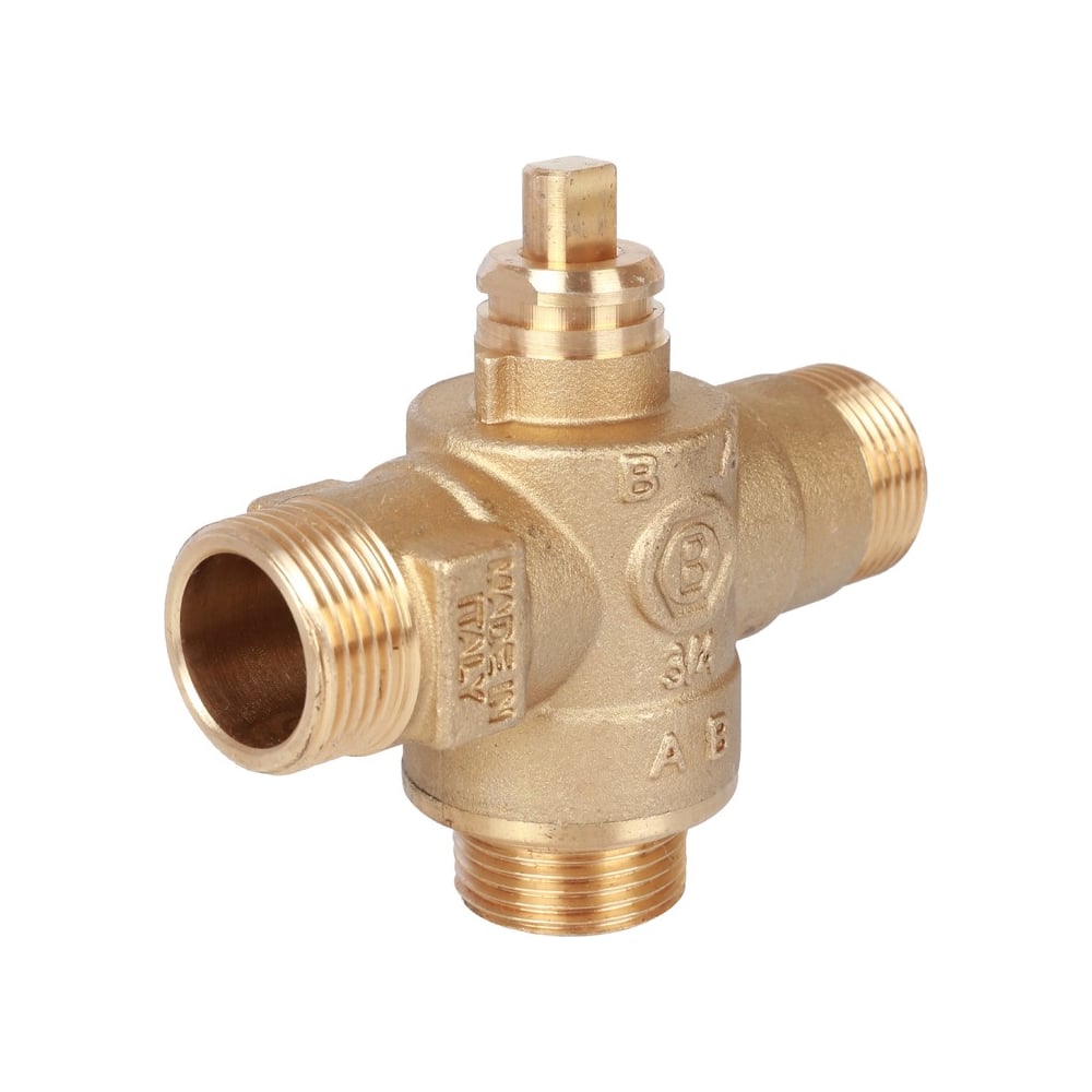 Трехходовой зональный клапан STOUT сервопривод 230V НР 1 SVM-0070 ...