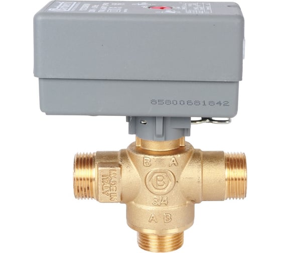 Трехходовой зональный клапан STOUT сервопривод 230V НР 1 SVM-0070-300025 RG008TIK4CA761