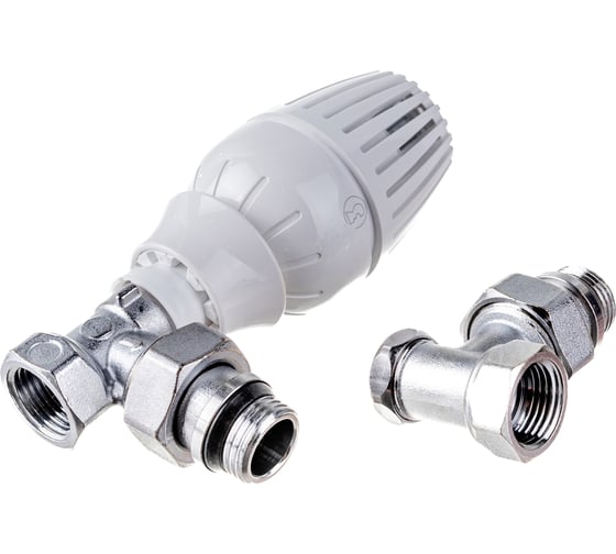 Термостатический комплект Gekon 1/2" угловой GK 76207200 12 1