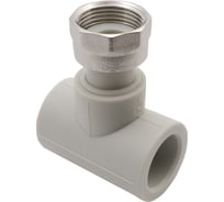 Переходной тройник FV-Plast a.s. пласт.с накидной гайкой 25x3/4"x25 80/10 AA034 228025
