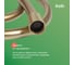 Шланг для душа IDDIS золото матовое, пвх, 1.5 м, 04P15MGi19 2