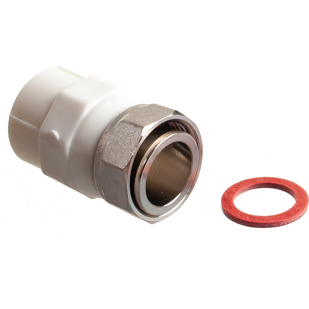 Соединитель Valtec PPR с накидной гайкой, 20x3/4" VTp.708.0.02005 ...