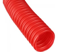 Защитная гофрированная трубка AV Engineering 25 мм бухта, 50м красная (для 18-20 трубы) AVE800-006