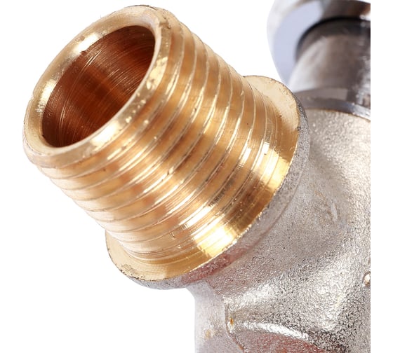 Шаровой угловой кран STOUT НР/накидная гайка 1/2x1/2 SVB-0010-000015 RG008T2PONKOO3