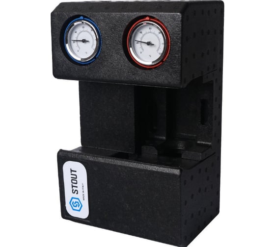 Насосная группа без насоса в теплоизоляции STOUT SDG-0001-002001 RG008TI3OAI1EG