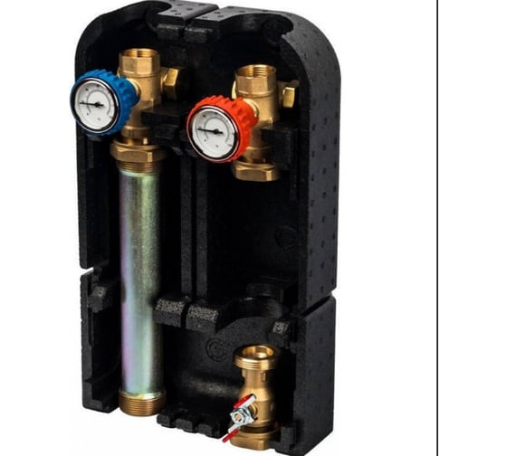 Насосная группа без насоса в теплоизоляции STOUT SDG-0001-002001 RG008TI3OAI1EG