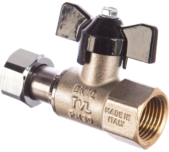 Шаровой с накидной гайкой  кран STOUT ВР/накидная гайка 1/2x1/2 SVB-0009-000015 RG008T2PO87M49