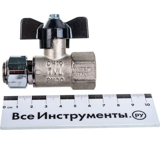 Шаровой с накидной гайкой  кран STOUT ВР/накидная гайка 1/2x1/2 SVB-0009-000015 RG008T2PO87M49