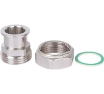 Разъемное соединение STOUT никелированное 1 SDG-0019-010025 RG008Q1N4PA3V0