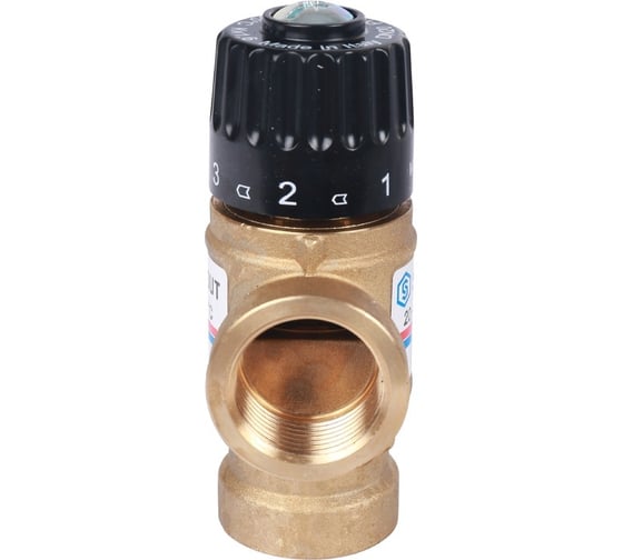 Термостатический смесительный клапан STOUT 3/4 ВР, 20-43°С, KV 1.6 SVM-0110-164320 RG008TIGE7DAPN