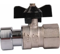 Шаровой кран STOUT с накидной гайкой, ВР/накидная гайка 3/4x3/4 SVB-0009-000020 RG008T2POIJDF3