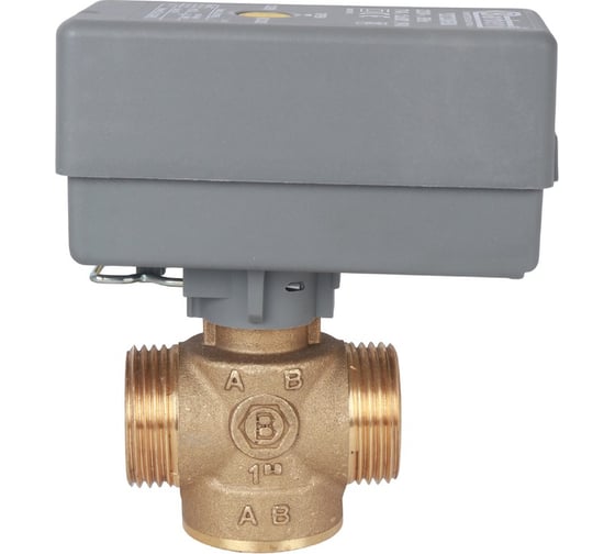Компактный двухходовой зональный клапан STOUT сервопривод 230V НР 1 SVM-0070-200125 RG008TIK55A7D8
