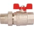 Шаровой полнопроходной кран STOUT с американкой ВР/НР 1 1/4 SVB-1007-000032 RG008SHJK2EI2F 3