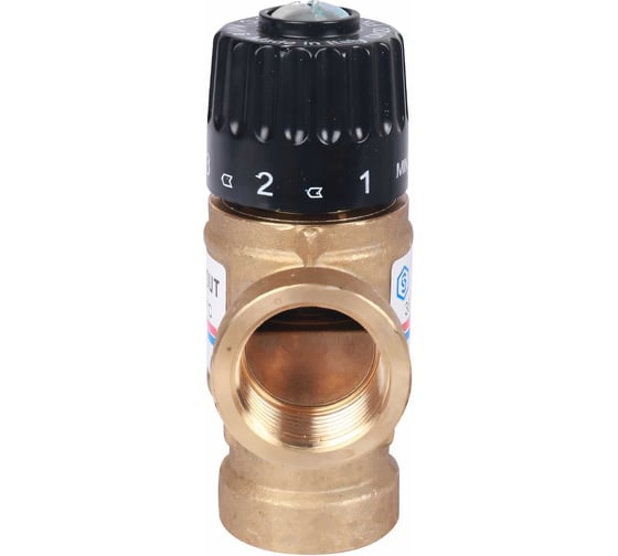 Термостатический смесительный клапан STOUT 3/4 ВР, 35-60°С, KV 1.6 SVM-0110-166020 RG008TIGEFMFRN