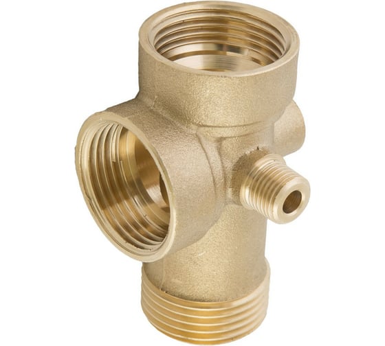Штуцер 5-ти выводной (1"х1"х1"х1/4"х1/4") Unipump 22586