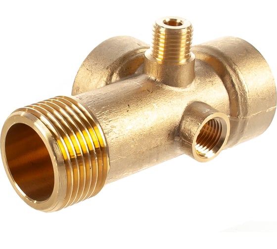Штуцер 5-ти выводной (1"х1"х1"х1/4"х1/4") Unipump 22586