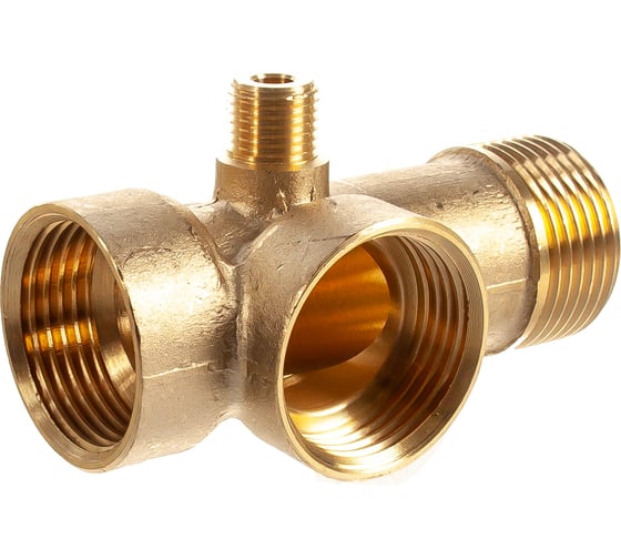 Штуцер 5-ти выводной (1"х1"х1"х1/4"х1/4") Unipump 22586