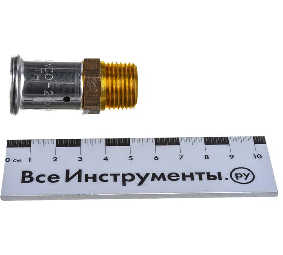 Муфта-пресс HENCO латунь, НР20x1/2, 17P-2004