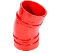 Колено GROOVEX 22.5 4" 114мм ду 100мм KC22114