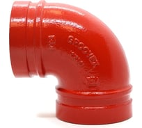 Колено GROOVEX 90 - 6" 168мм ду 150мм KK90168