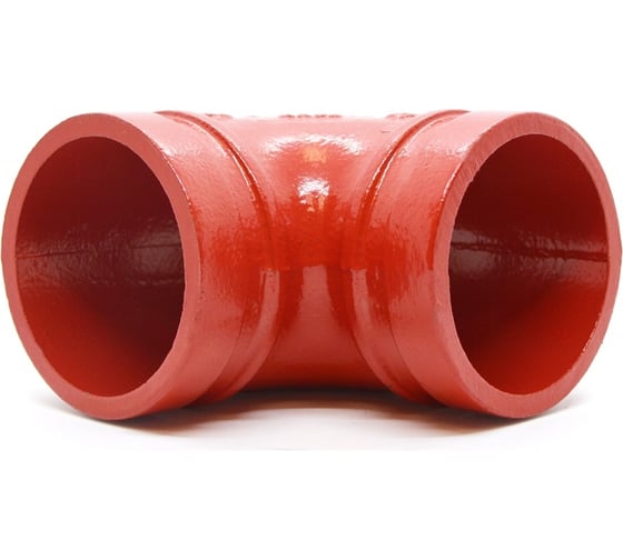 Колено GROOVEX стандартное 90 - 6" 168мм ду 150мм KC90168