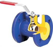 Шаровой кран Zetkama 565A050C09 чугун 565A Ду50 Ру16 фл рукоятка Тмакс=150 RG008U7SNDVCJ1
