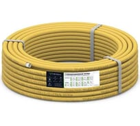 Гофрированная труба из нержавеющей стали VETONA 25a, отожженная, в оболочке, желтая, 30 м 095473