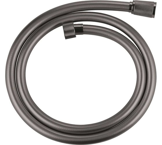 Душевой шланг Grohe Silverflex TwistStop 1250 мм, темный графит глянец 28362A01