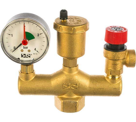 Группа безопасности с изоляцией SR Rubinetterie 1, 3 BAR 0161-2500GD00