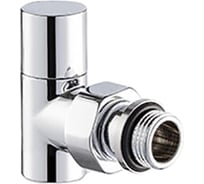 Угловой ручной вентиль SR Rubinetterie 1/2, цвет хром, Tondera Light 0774-1500C000