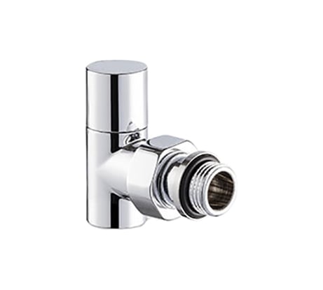 Угловой ручной вентиль SR Rubinetterie 1/2, цвет хром, Tondera Light 0774-1500C000