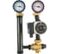 Насосно-смесительная группа Uni-Fitt DN25, с термосмесителем, с Grundfos UPSO 25-65 180, 491G2500 7